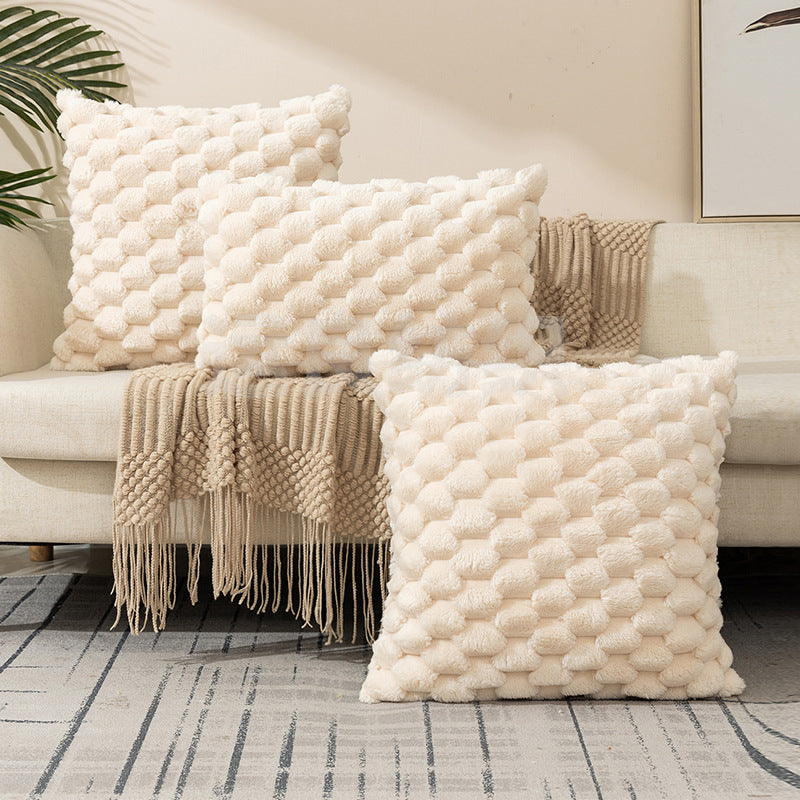 Polar Fleece Throw Pillow Cover