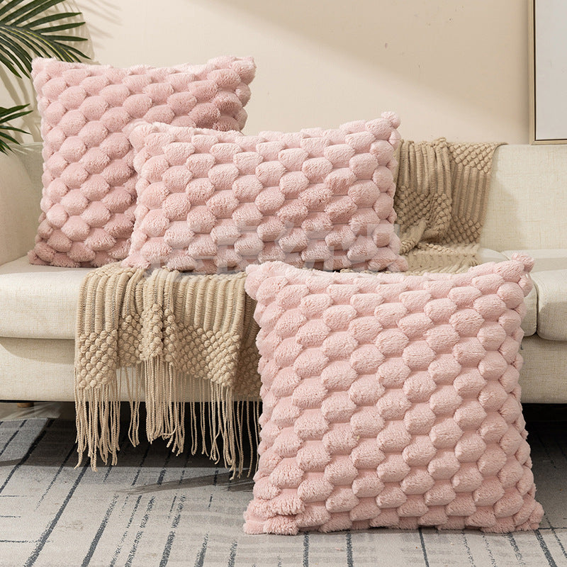 Polar Fleece Throw Pillow Cover