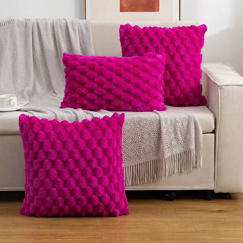 Polar Fleece Throw Pillow Cover