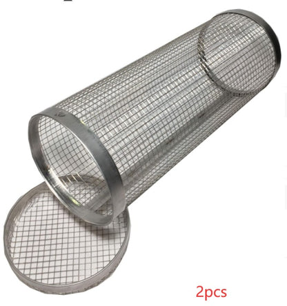 Stainless Steel Rolling Barbecue Basket