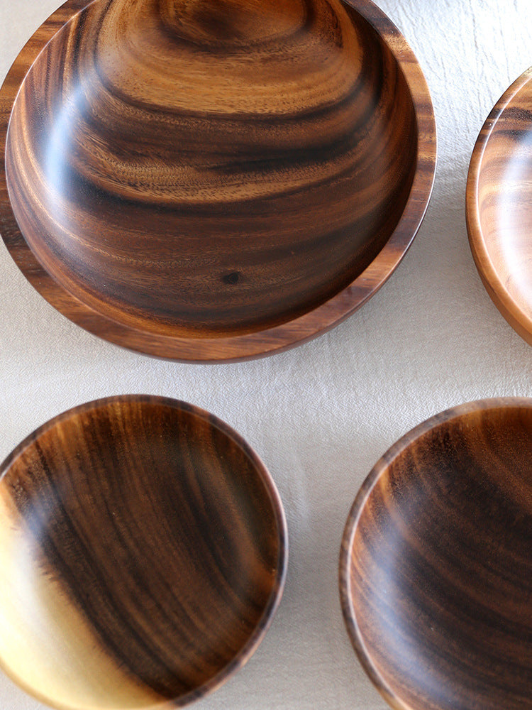 Durable and Stylish Acacia Wood Bowls - Dining Essentials