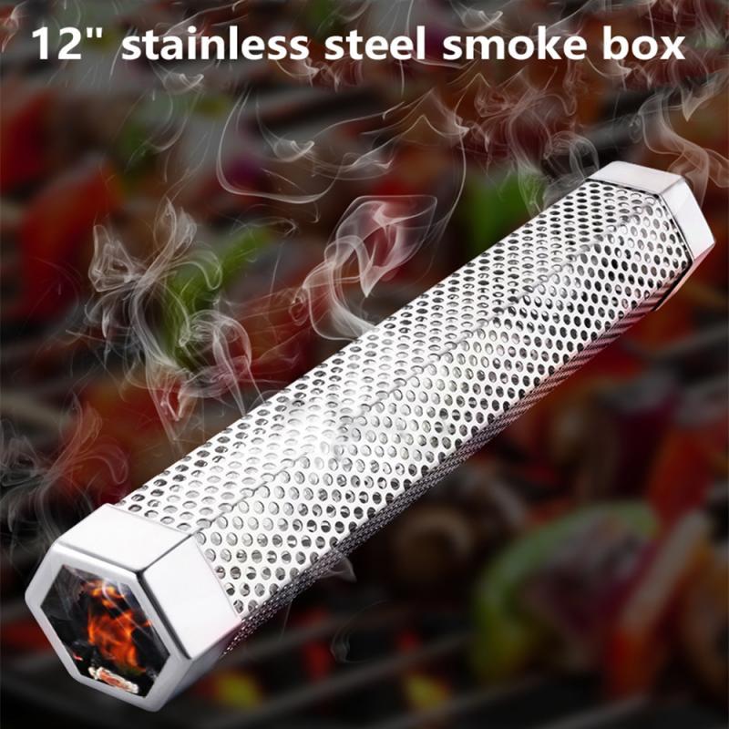 Stainless Steel Barbecue Smoker BOX