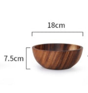 Durable and Stylish Acacia Wood Bowls - Dining Essentials