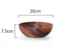 Durable and Stylish Acacia Wood Bowls - Dining Essentials