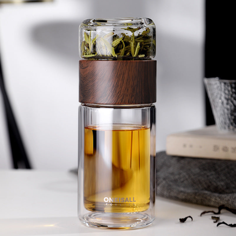 Tea Diffuser Glass Bottle