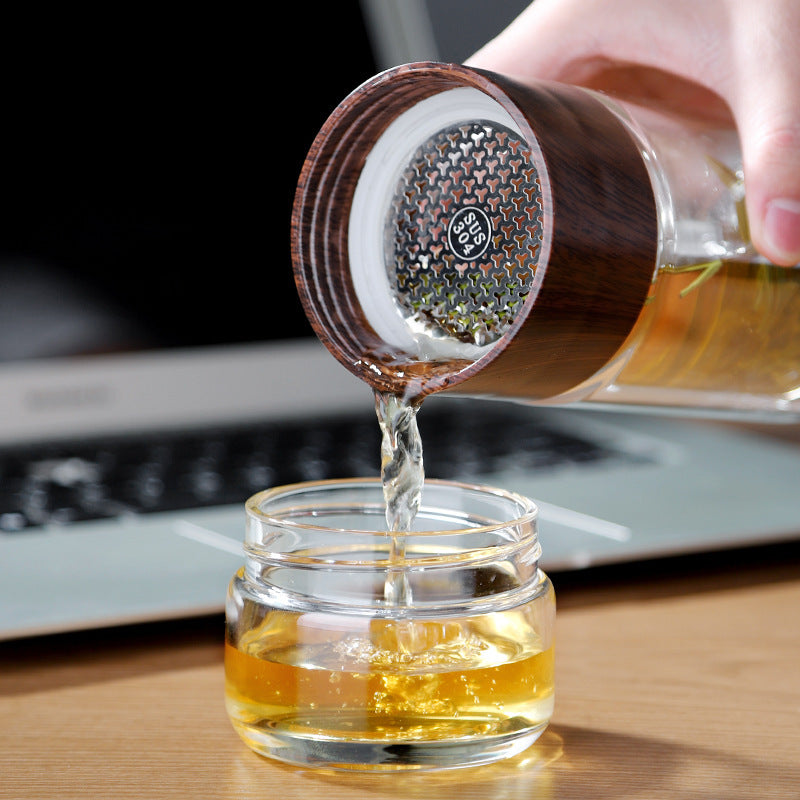 Tea Diffuser Glass Bottle