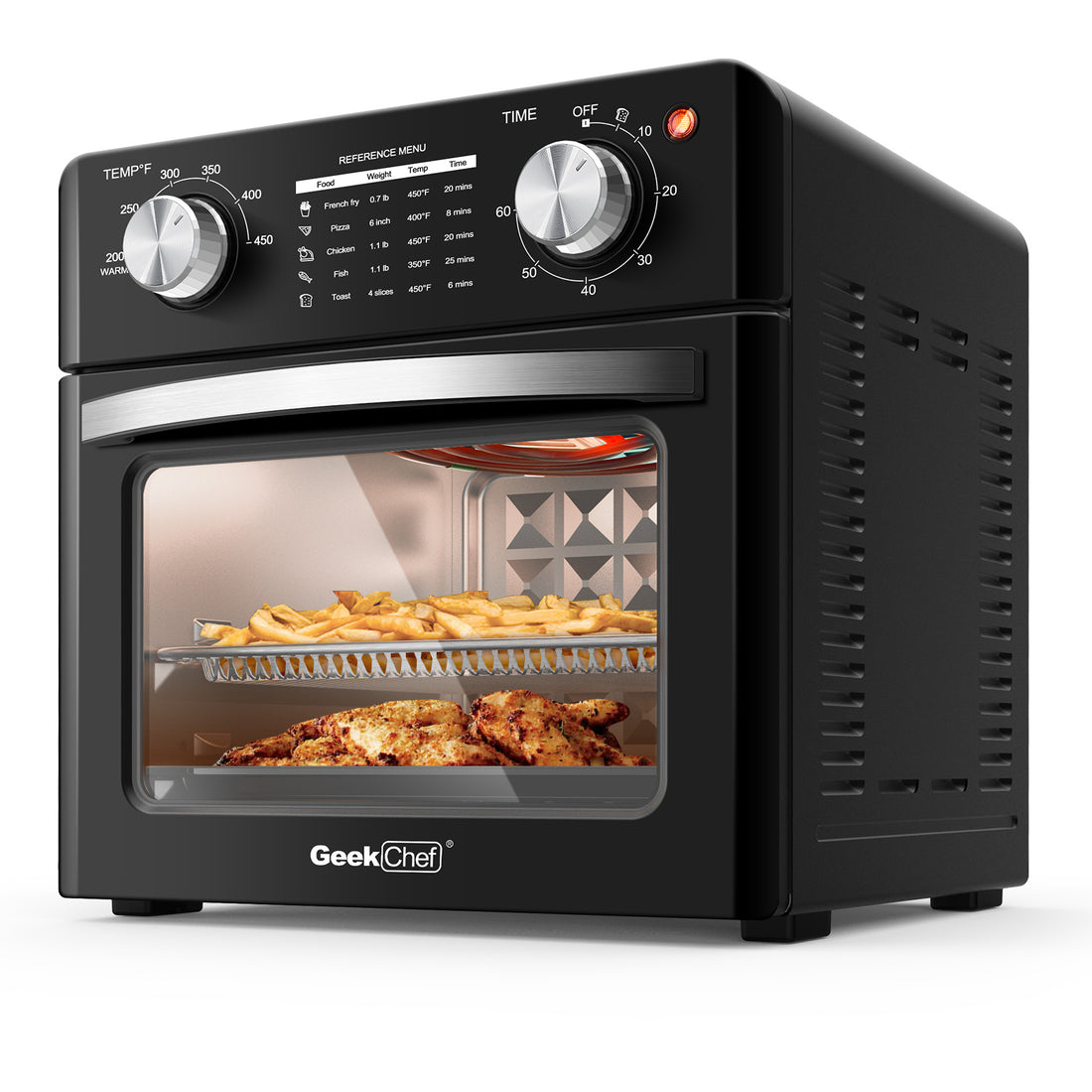 Geek Chef 10QT Air Fryer And Toaster Oven