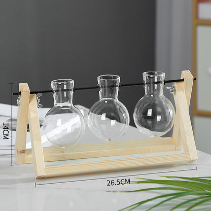 Wooden Swing Propagation Station/Vase