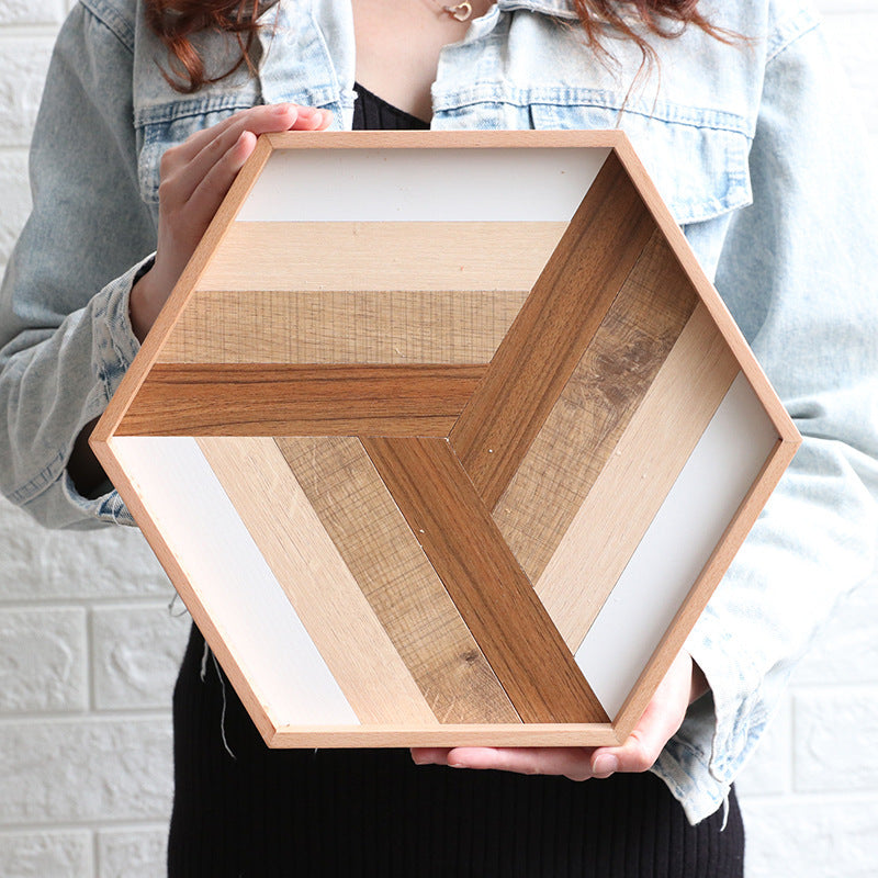 Mixed Wood Tray