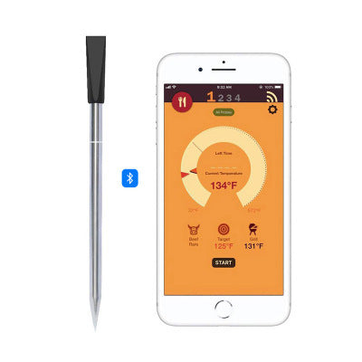 Accurate Bluetooth BBQ Thermometer Probe for Perfect Grilling