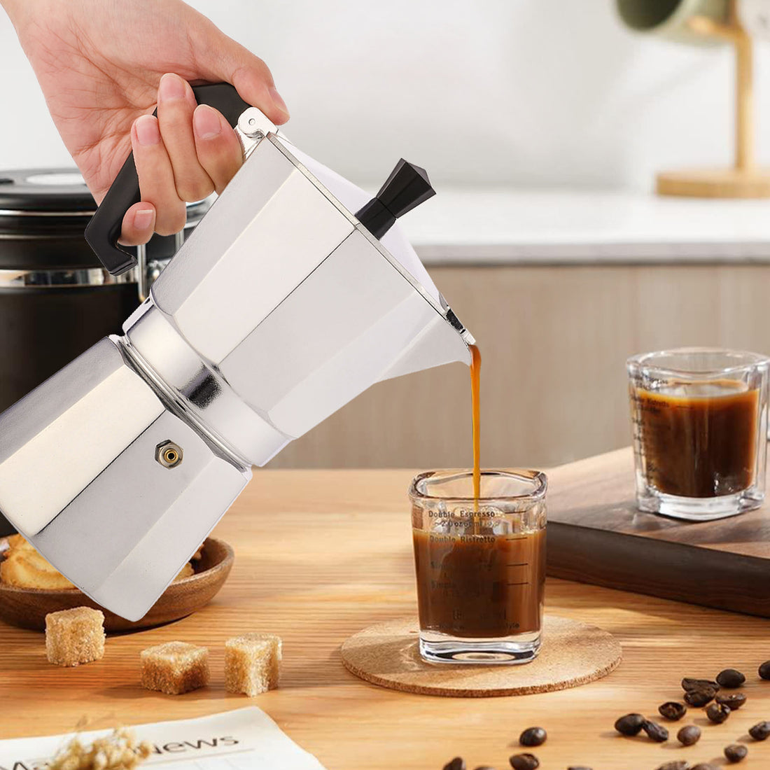 Italian Moka Espresso Coffee Maker