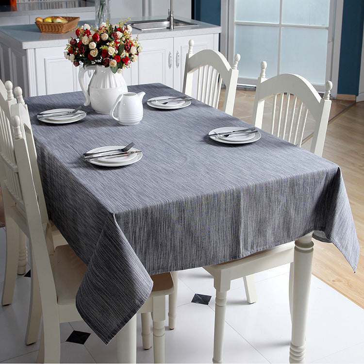 Yarn-dyed Cotton Tablecloth