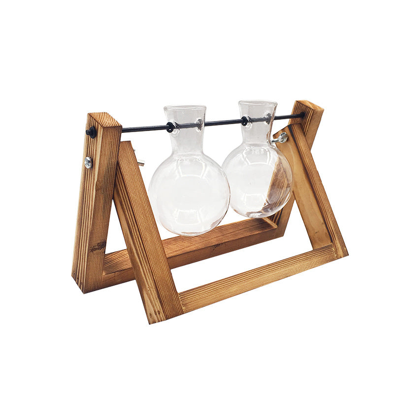 Wooden Swing Propagation Station/Vase