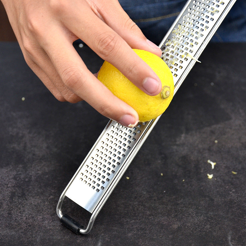 Wooden Handle Stainless Steel Grater/Zester