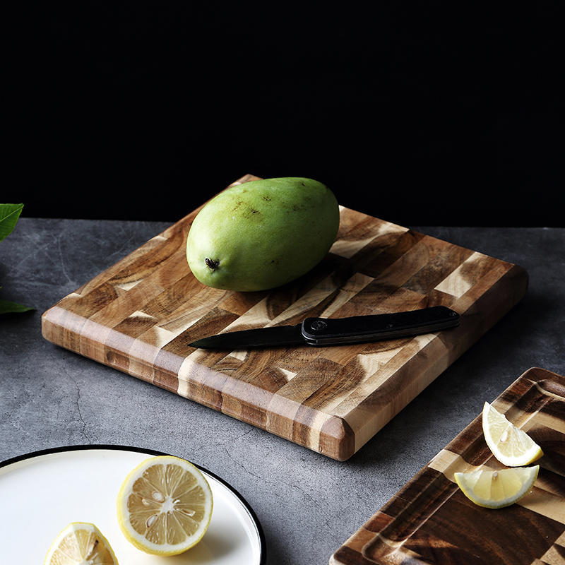 Solid Acacia Wood Cutting Board