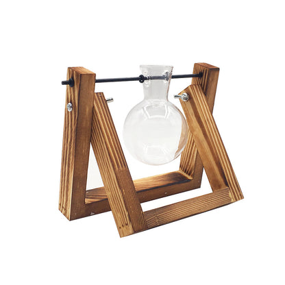 Wooden Swing Propagation Station/Vase