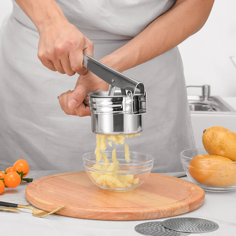 Stainless Steel Potato Ricer