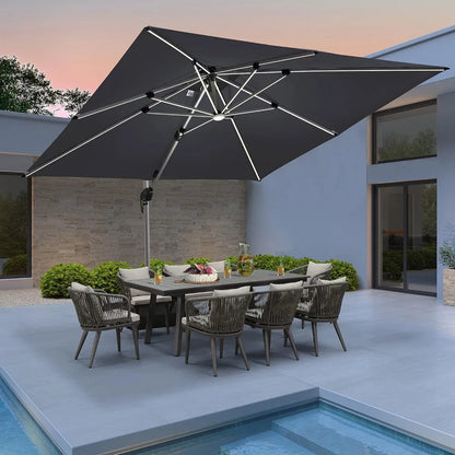 Large Rectangle Patio Umbrella