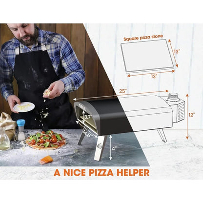 Mimiuo Portable Propane Pizza Oven
