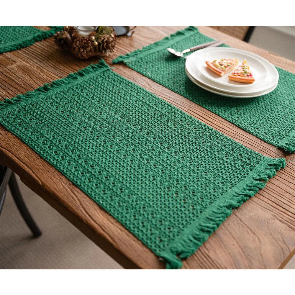 Stylish Cotton Placemats for Elegant Dining - Home Decor