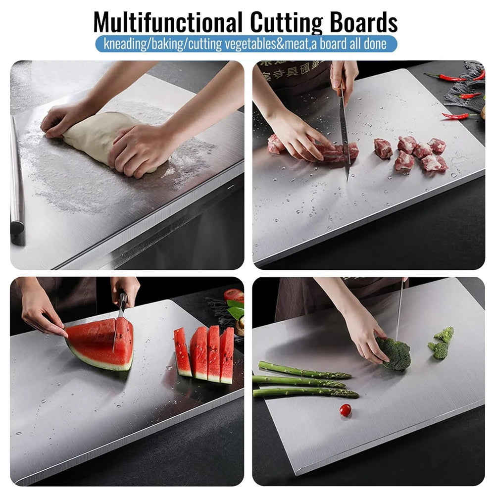 Stainless Steel Cutting Board for Kitchen Countertop