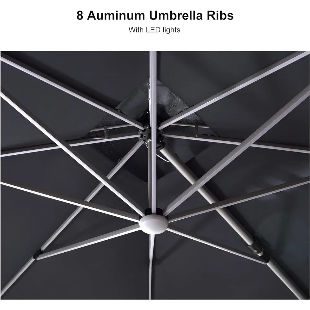 Large Rectangle Patio Umbrella