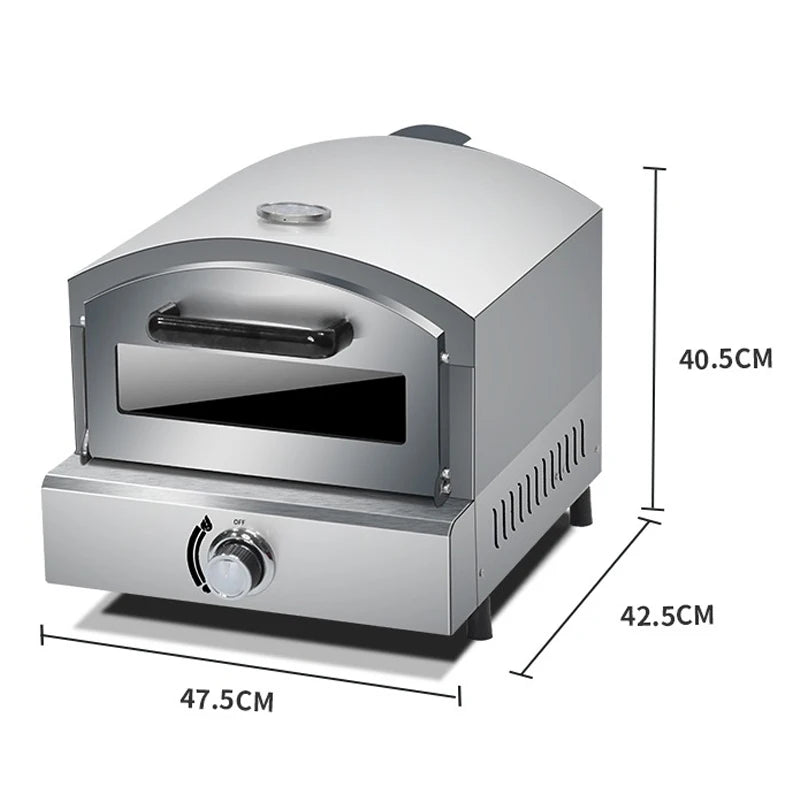 Propane Stainless Steel Pizza Oven