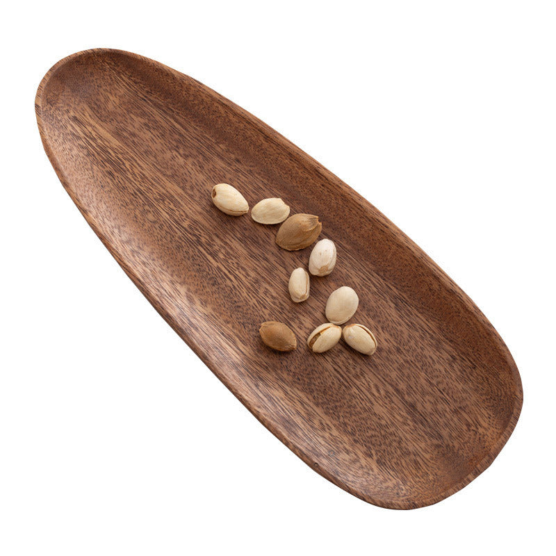 Versatile Acacia Wooden Platter for Serving - Wood Tray