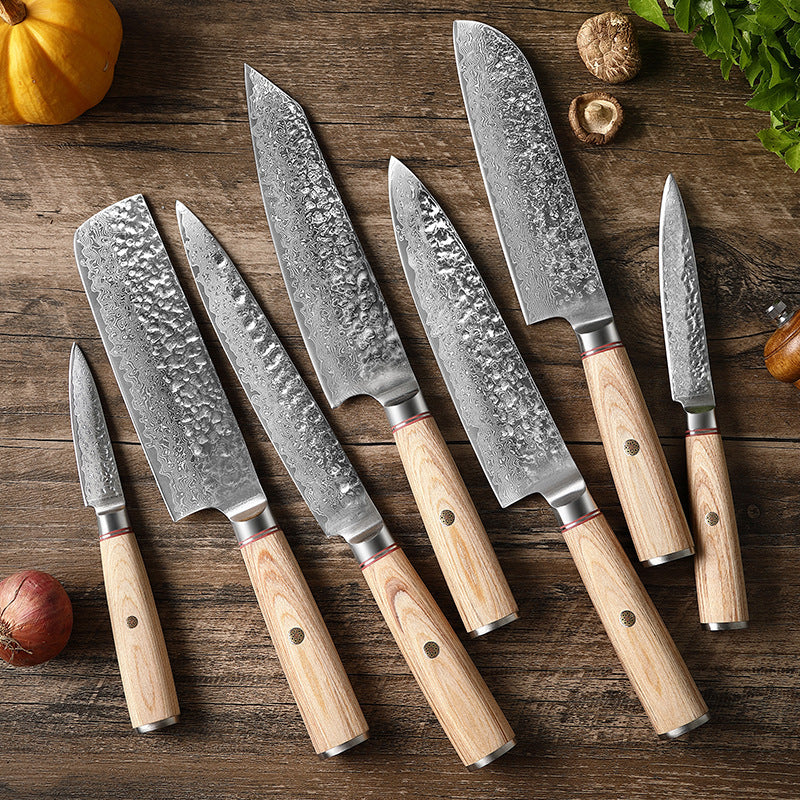 Premium Damascus Steel Kitchen Knife for Everyday Use - Cutting Tools