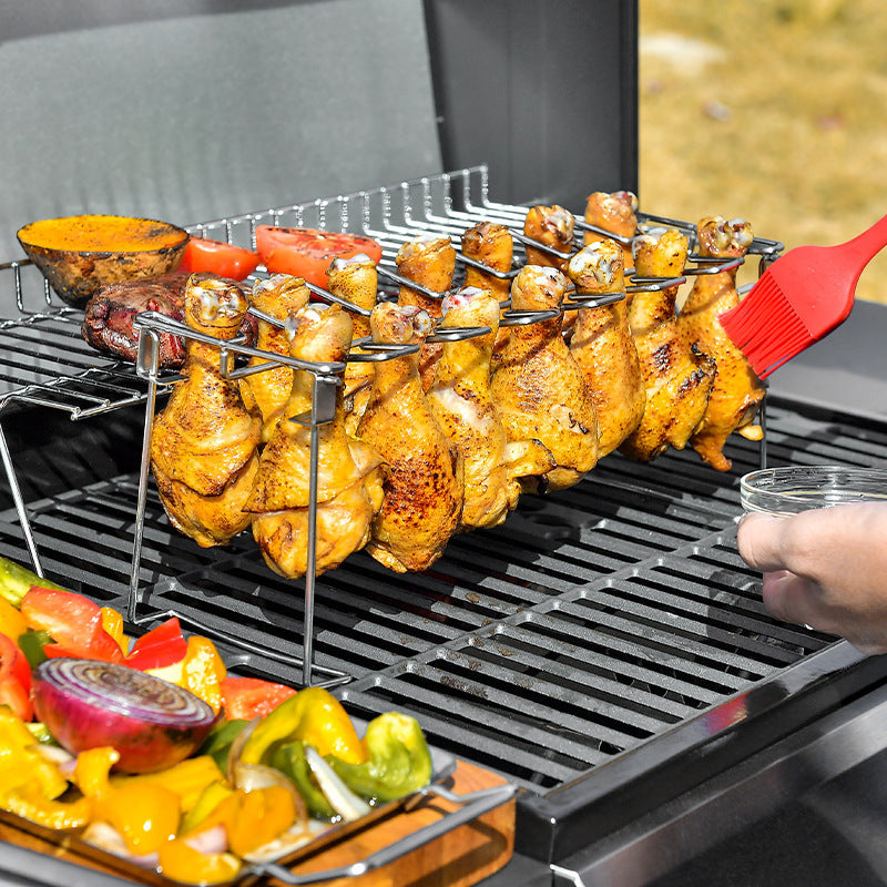 Stainless Steel Folding  Barbecue Rack