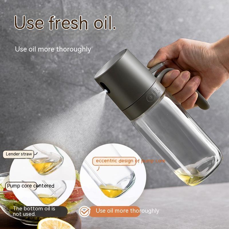 Leak-proof Glass Oil Spray Dispenser