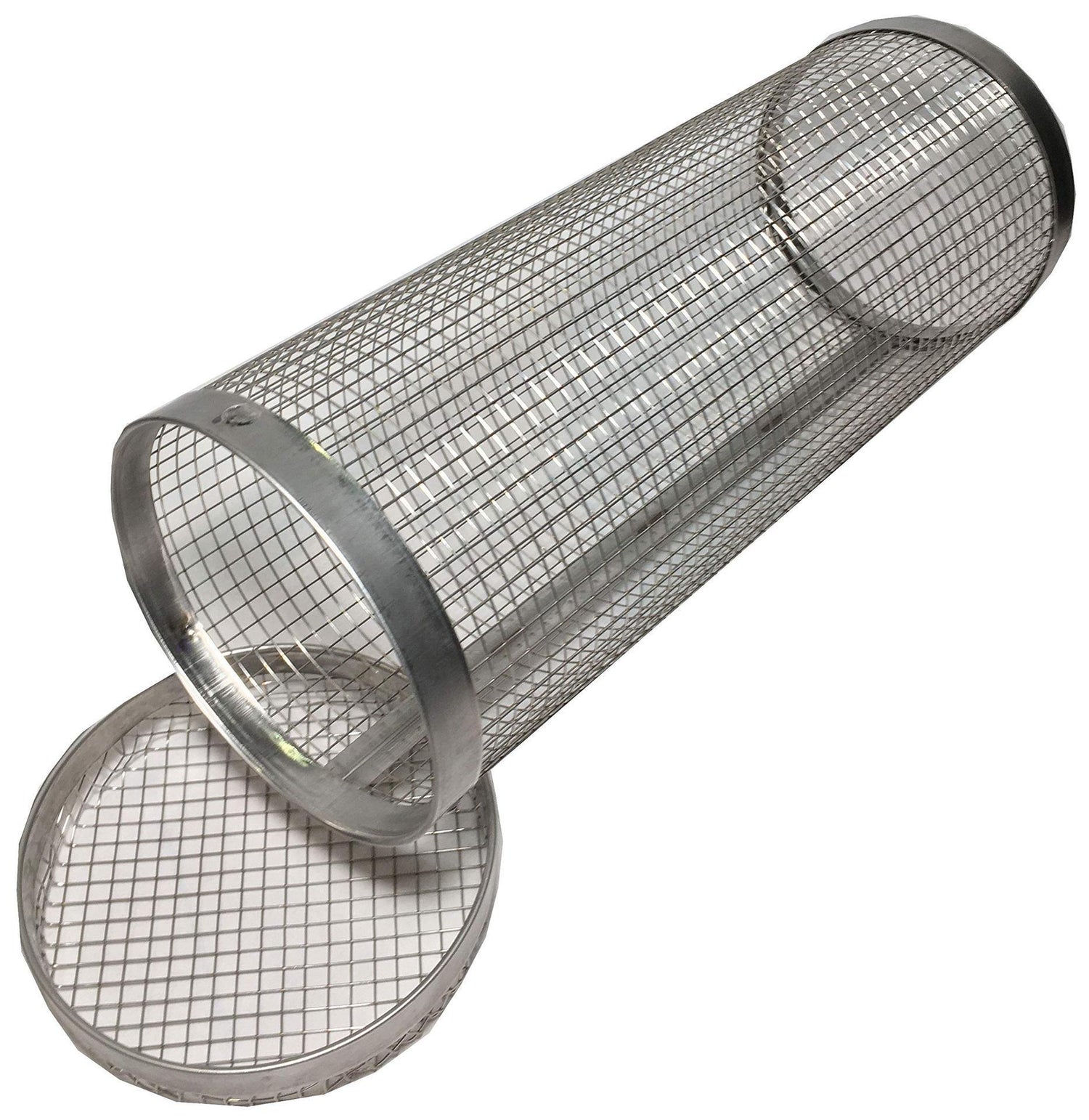 Stainless Steel Rolling Barbecue Basket