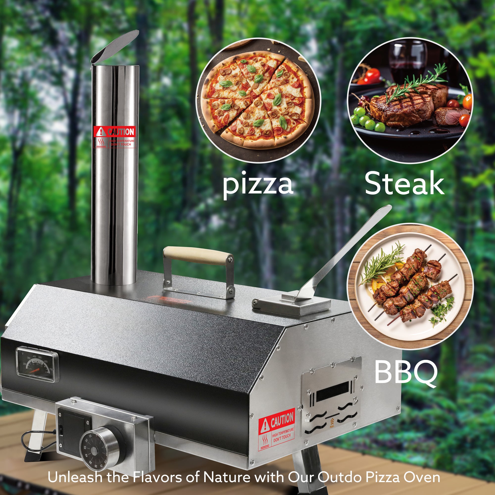 Wood Fired Outdoor Pizza Oven