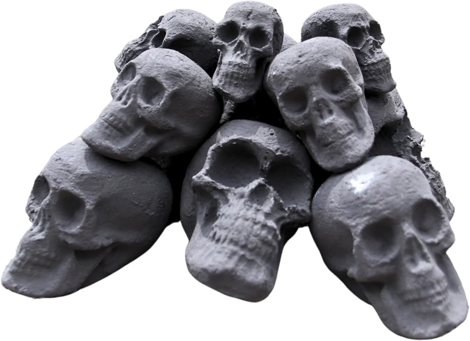 Unique Ceramic Fire Pit Skulls for a Spooky Outdoor Experience