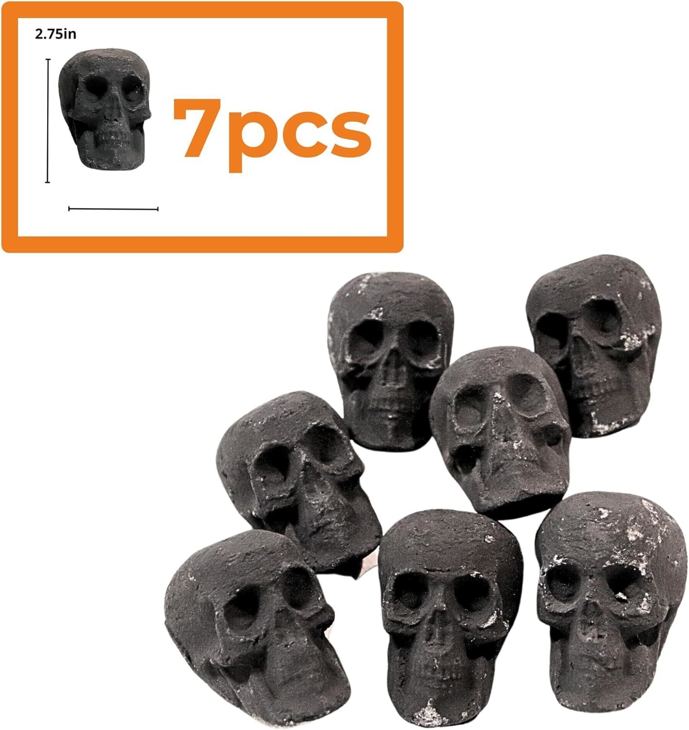 Unique Ceramic Fire Pit Skulls for a Spooky Outdoor Experience