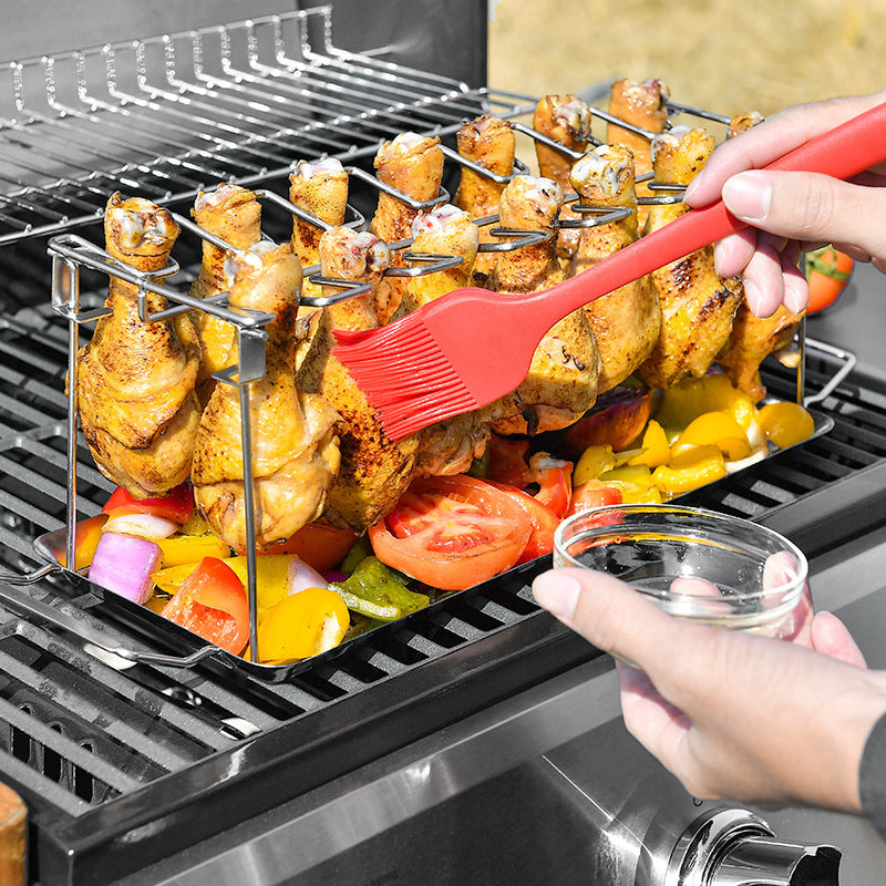 Stainless Steel Folding  Barbecue Rack