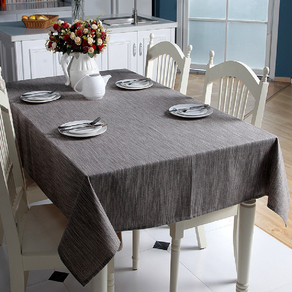 Yarn-dyed Cotton Tablecloth